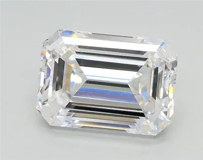 2.05ct E VS1 Rare Carat Ideal Cut Emerald Lab Grown Diamond