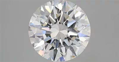 3.51ct E VS1 Rare Carat Ideal Cut Round Diamond