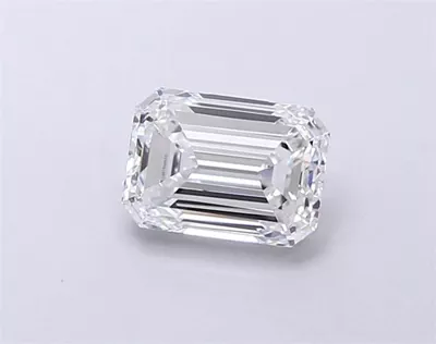 1.10ct D VVS2 Excellent Cut Emerald Lab Grown Diamond
