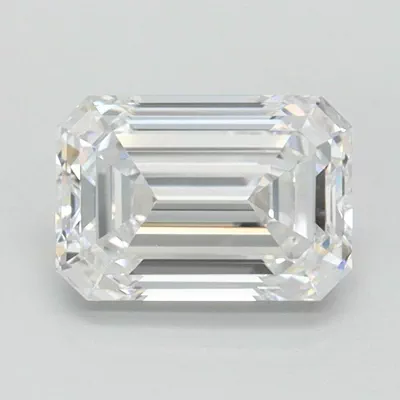 1.06ct D VVS1 Rare Carat Ideal Cut Emerald Lab Grown Diamond