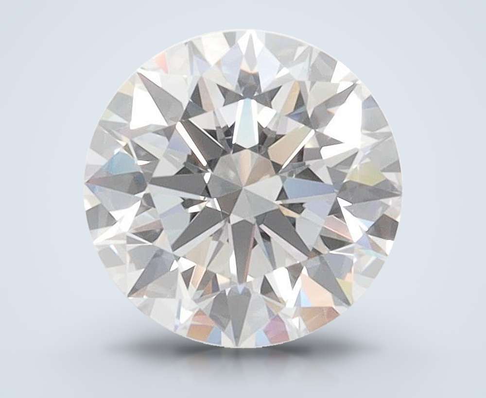 1.51ct D FL Rare Carat Ideal Cut Round Lab Grown Diamond