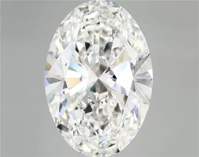 12.09ct E VVS2 Rare Carat Ideal Cut Oval Lab Grown Diamond