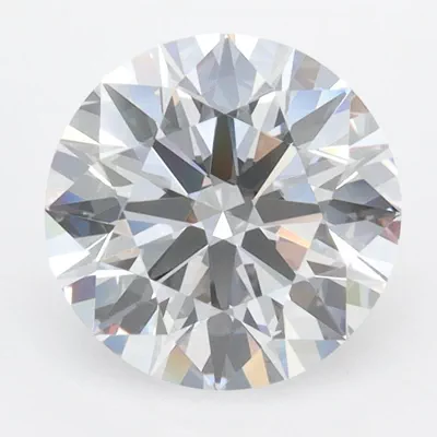 2.34ct D VVS2 Rare Carat Ideal Cut Round Lab Grown Diamond