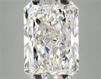 9.92ct G VVS2 Rare Carat Ideal Cut Radiant Lab Grown Diamond