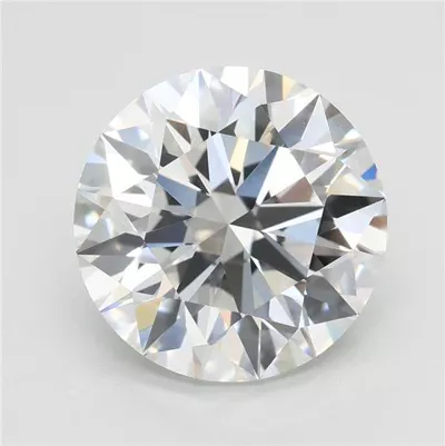 4.04ct F VVS2 Rare Carat Ideal Cut Round Lab Grown Diamond