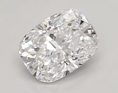 0.61ct D VVS2 Rare Carat Ideal Cut Cushion Lab Grown Diamond