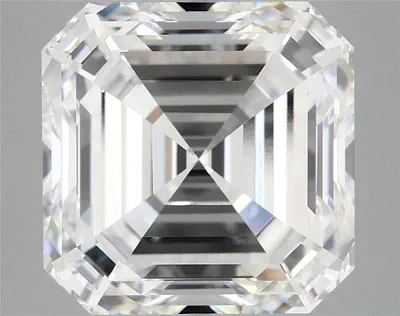 7.04ct F VS2 Excellent Cut Asscher Lab Grown Diamond