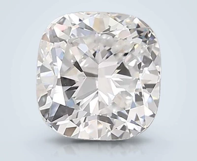 2.06ct D VVS2 Very Good Cut Cushion Lab Grown Diamond