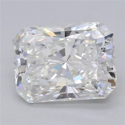 2.09ct E VVS2 Rare Carat Ideal Cut Radiant Lab Grown Diamond
