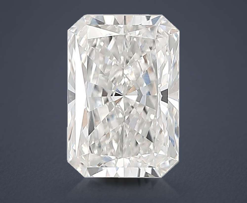 4.04ct E VS1 Rare Carat Ideal Cut Radiant Lab Grown Diamond