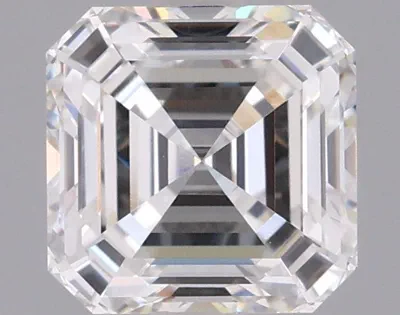 1.53ct E VVS2 Rare Carat Ideal Cut Asscher Lab Grown Diamond