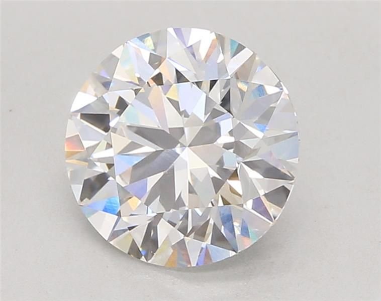 3.06ct E VVS2 Rare Carat Ideal Cut Round Lab Grown Diamond
