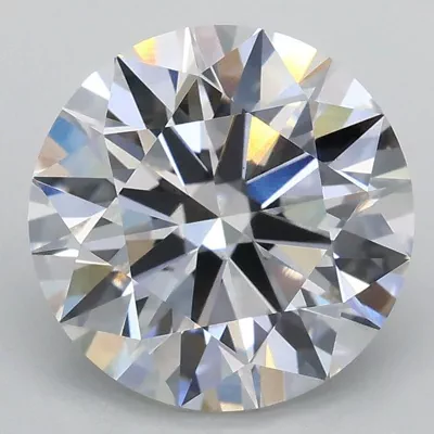 3.03ct E VS1 Rare Carat Ideal Cut Round Lab Grown Diamond
