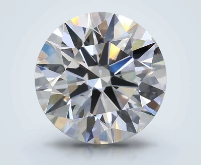 3.03ct E VS1 Rare Carat Ideal Cut Round Lab Grown Diamond