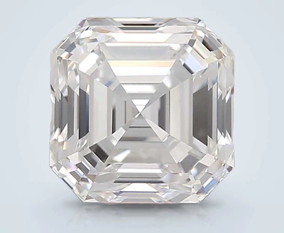 4.05ct D VVS2 Rare Carat Ideal Cut Asscher Lab Grown Diamond