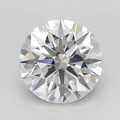 2.51ct F VVS2 Rare Carat Ideal Cut Round Lab Grown Diamond