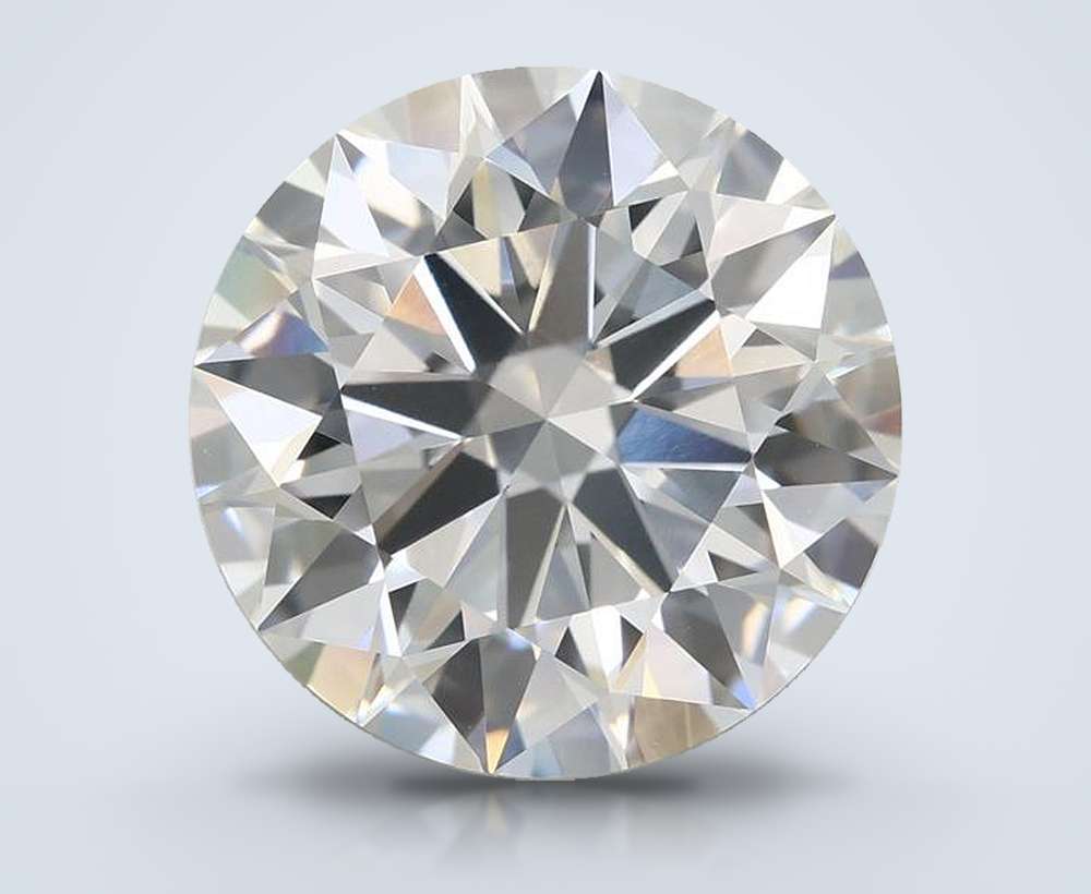 7.09ct E VVS2 Rare Carat Ideal Cut Round Lab Grown Diamond
