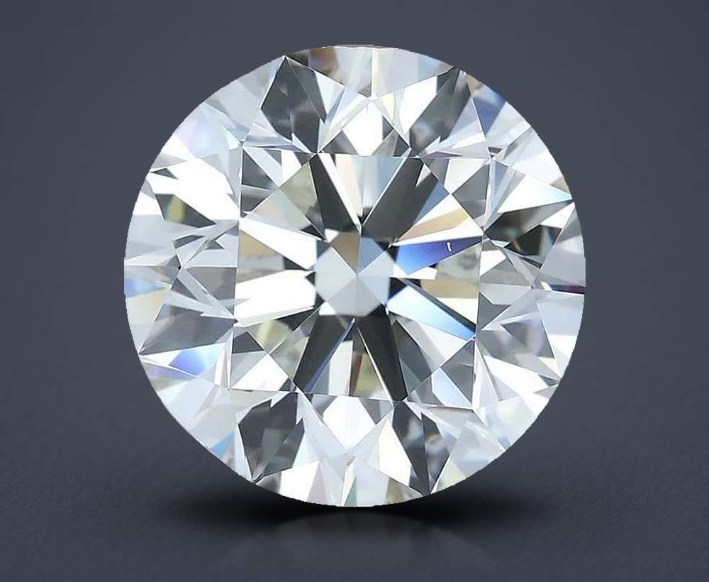 2.94ct I VVS2 Excellent Cut Round Diamond