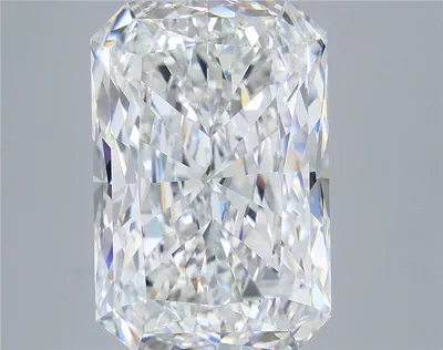 11.08ct F VVS2 Very Good Cut Radiant Lab Grown Diamond