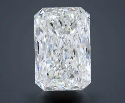 11.08ct F VVS2 Very Good Cut Radiant Lab Grown Diamond