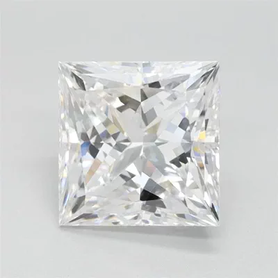 1.50ct F VS1 Very Good Cut Princess Lab Grown Diamond
