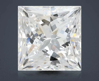 1.50ct F VS1 Very Good Cut Princess Lab Grown Diamond
