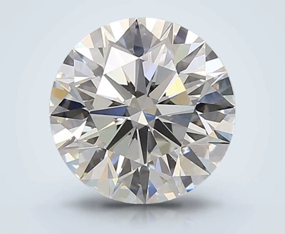 3.06ct E VS1 Rare Carat Ideal Cut Round Lab Grown Diamond