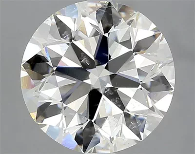 4.13ct J SI2 Excellent Cut Round Diamond