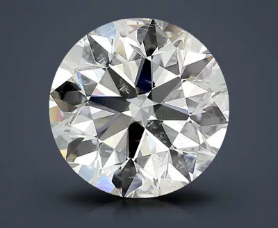 4.13ct J SI2 Excellent Cut Round Diamond