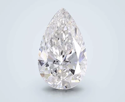 15.05ct G VS2 Rare Carat Ideal Cut Pear Lab Grown Diamond