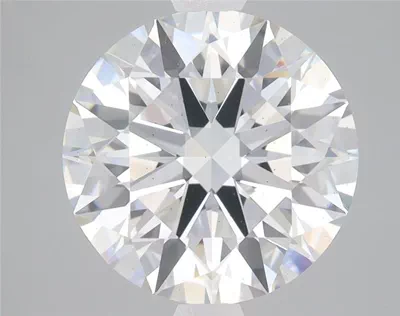 4.02ct F VS2 Rare Carat Ideal Cut Round Lab Grown Diamond