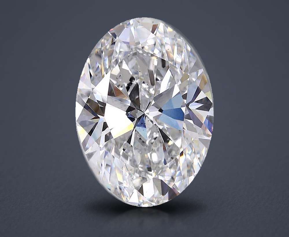 9.07ct E VS2 Rare Carat Ideal Cut Oval Lab Grown Diamond