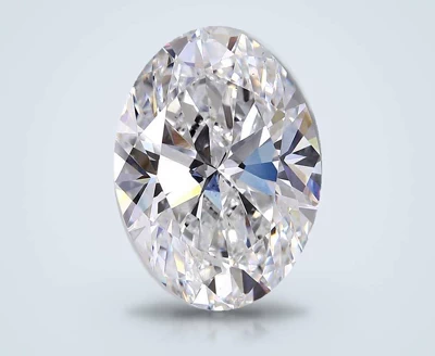 9.07ct E VS2 Rare Carat Ideal Cut Oval Lab Grown Diamond