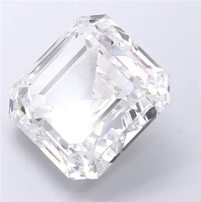 7.02ct E VVS2 Rare Carat Ideal Cut Asscher Lab Grown Diamond