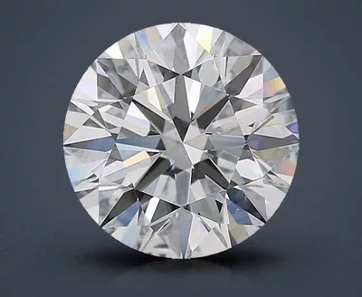 5.01ct D VS2 Rare Carat Ideal Cut Round Diamond