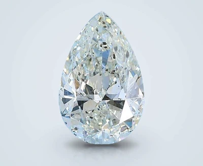 2.03ct J SI2 Rare Carat Ideal Cut Pear Diamond