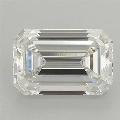 1.72ct F VS1 Excellent Cut Emerald Lab Grown Diamond