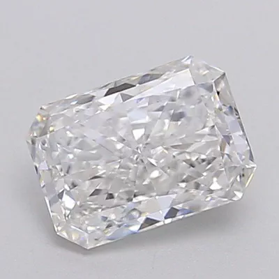 1.13ct E VVS2 Rare Carat Ideal Cut Radiant Lab Grown Diamond