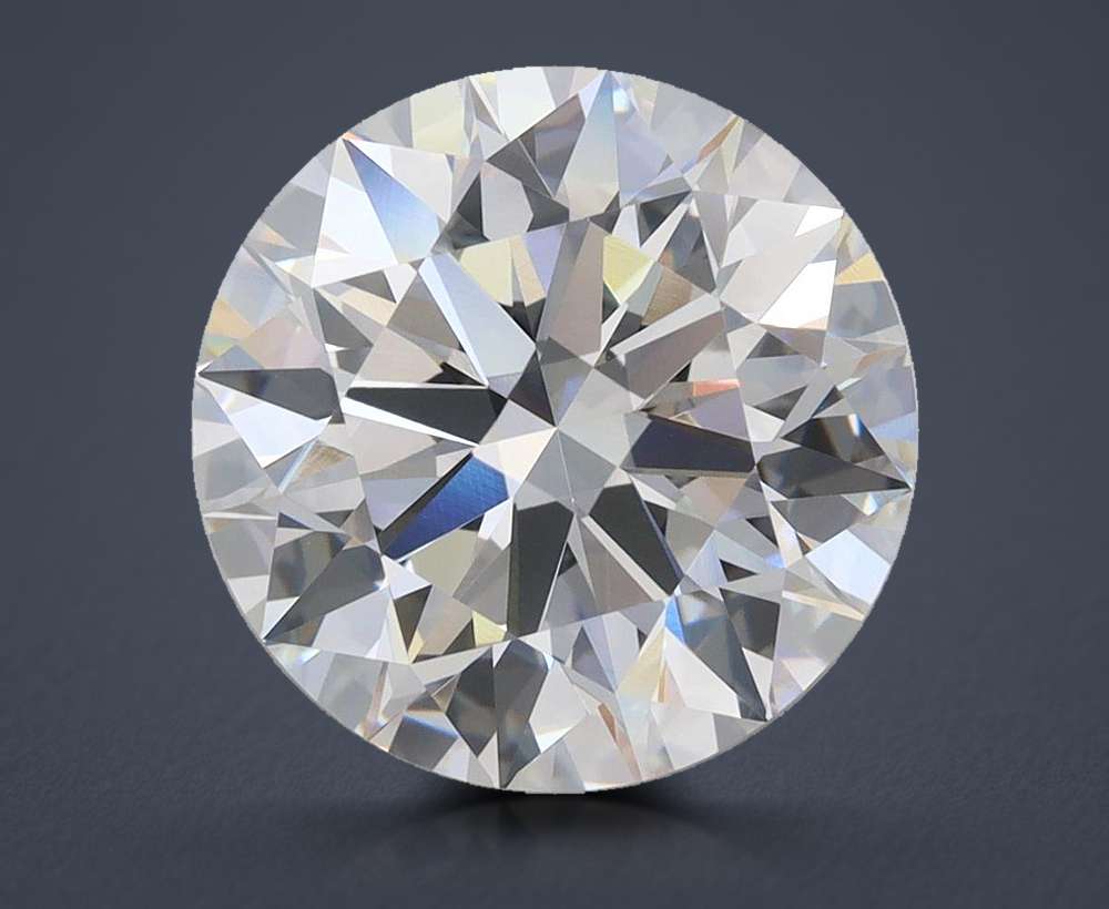 5.01ct F VVS1 Rare Carat Ideal Cut Round Lab Grown Diamond