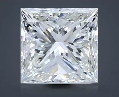 1.20ct H VVS1 Rare Carat Ideal Cut Princess Diamond