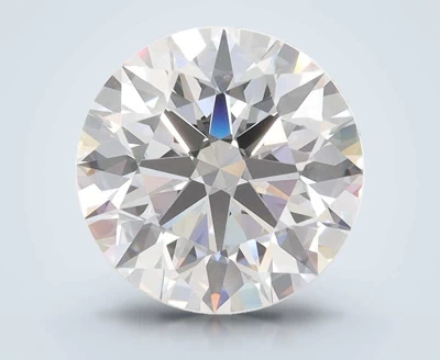 3.32ct D FL Rare Carat Ideal Cut Round Lab Grown Diamond