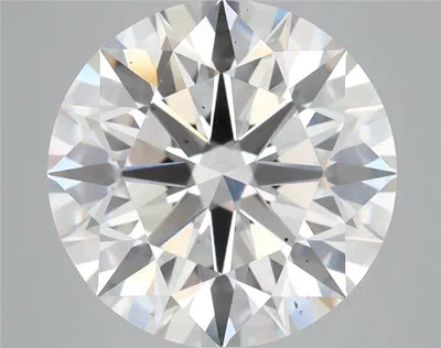 7.16ct G VS2 Rare Carat Ideal Cut Round Lab Grown Diamond