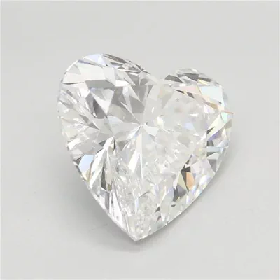 5.08ct E VVS2 Rare Carat Ideal Cut Heart Lab Grown Diamond