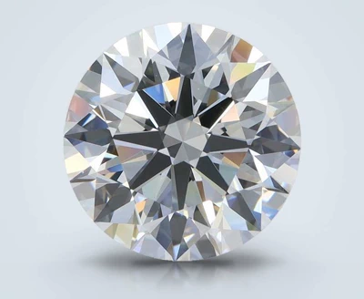 4.67ct D VVS2 Rare Carat Ideal Cut Round Lab Grown Diamond