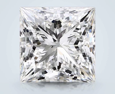 7.12ct G VS1 Rare Carat Ideal Cut Princess Lab Grown Diamond