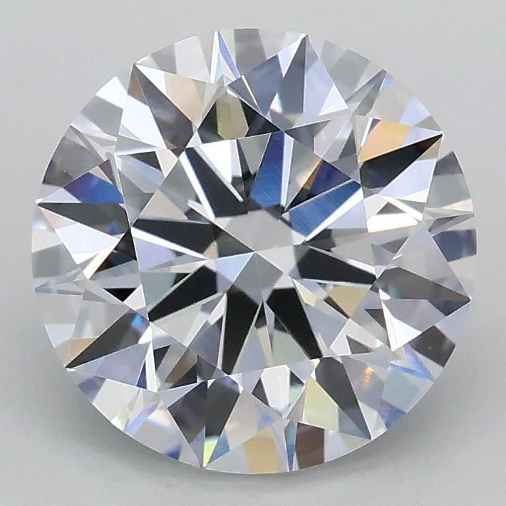2.09ct D VVS2 Rare Carat Ideal Cut Round Lab Grown Diamond