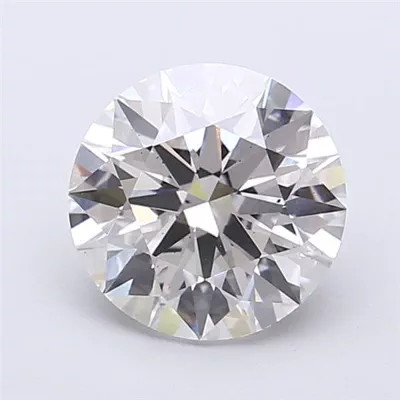 2.03ct F VS2 Rare Carat Ideal Cut Round Lab Grown Diamond