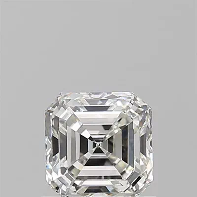 0.90ct H VS1 Rare Carat Ideal Cut Asscher Diamond