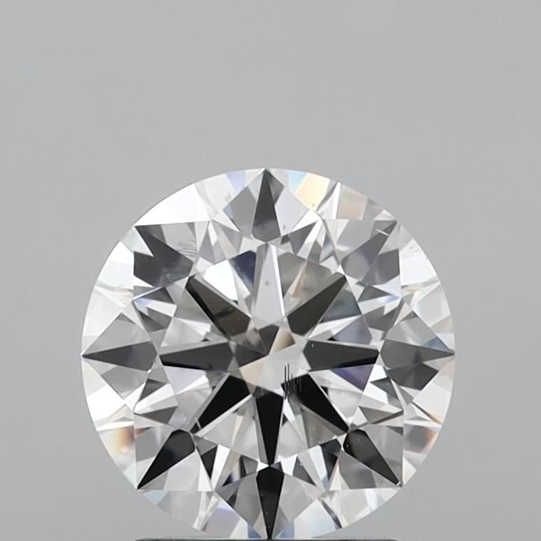 2.13ct F SI1 Rare Carat Ideal Cut Round Lab Grown Diamond