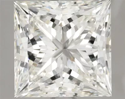 3.11ct J VS2 Rare Carat Ideal Cut Princess Diamond